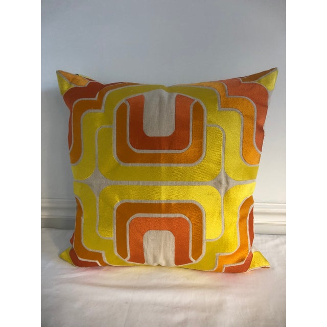 Trina Turk Embroidered Pillow Chairish