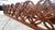Brown Mid 20th Century Four Panels Teak Folding Screen Room Divider For Sale - Image 8 of 8