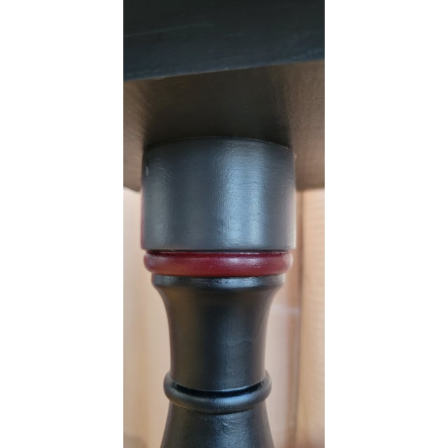 Early 1900 Reimagined Accent Table Occasional Table For Sale - Image 6 of 18