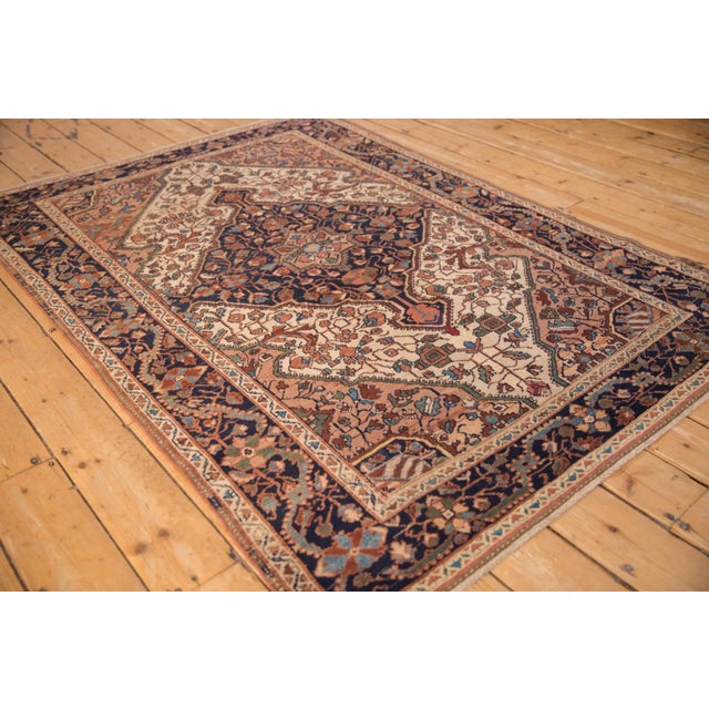 Vintage Distressed Malayer Rug - 4'9" x 6'6" For Sale - Image 10 of 10