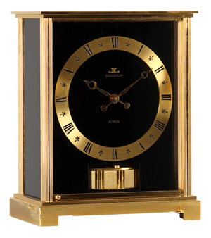 Black Atmos Clock from Jaeger Lecoultre, 1969
