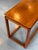 Brown 1990s Danish Modern Teak Console Table For Sale - Image 8 of 11