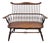 Vintage 1940s Rock Maple Windsor Bench For Sale