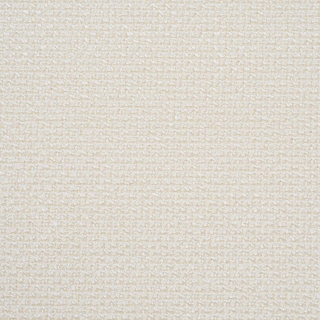 Schumacher Raye Performance Fabric In White For Sale