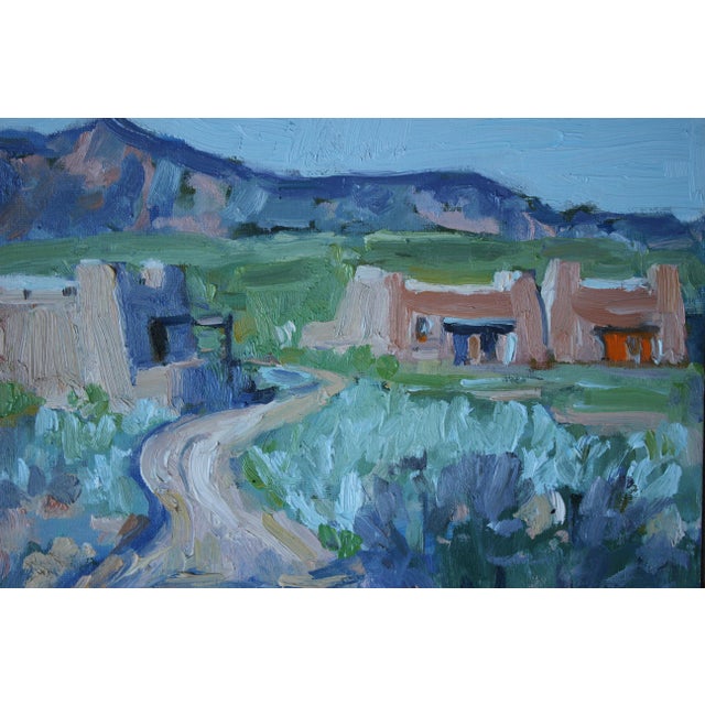 Quiet Places & Journeys — Southwestern Impressionist Landscape This is an original oil painting by me, L Haas, painted on...