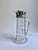 American Brilliant Period Pairpont "Savoy" Clear Cut Glass Pitcher with embellished Gorham Sterling Silver collar and...