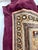 Vintage Burmese Kalaga Embroidered Tapestry With Five Figural Medallions, 40" X 37" For Sale - Image 9 of 18