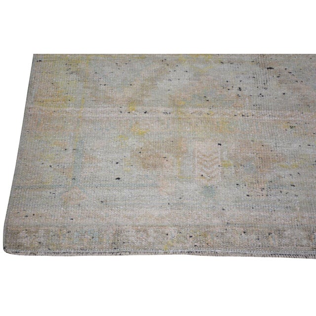 Turkish Vintage Turkish Anatolian Hand Knotted Wool Rug, 3'1''x9'8'' For Sale - Image 3 of 5