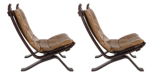 Focus Sling Lounge Chairs from Bramin Møbler, 1970s, Set of 2