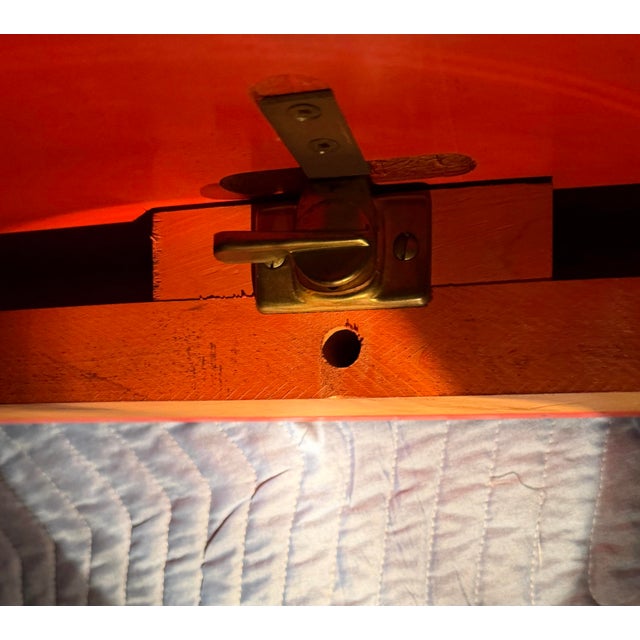 Vintage Dining Table With Extender Leaf Circa 1970s After Baughmann Style For Sale - Image 12 of 18