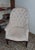 Napoleon III Cabriolet Armchair in Mahogany and Buttoned Fabric, 1800s For Sale - Image 3 of 6