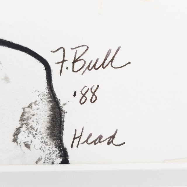 Drawing/Sketching Materials Head - Fran Bull, C. 1988 For Sale - Image 7 of 9