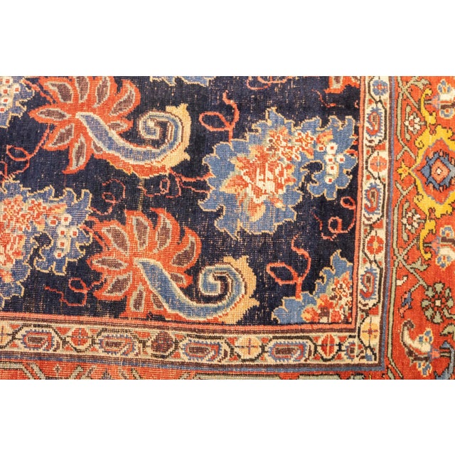 Antique Persian Bidjar Rug 7'1'' X 13'7'' For Sale In New York - Image 6 of 9