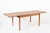 Brown Mid Century Danish Modern Teak Extension Dining Table For Sale - Image 8 of 12