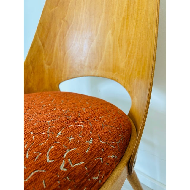 Mid-Century Modern Dining Chair by Radomír Hofman for Ton, 1950s For Sale - Image 11 of 13