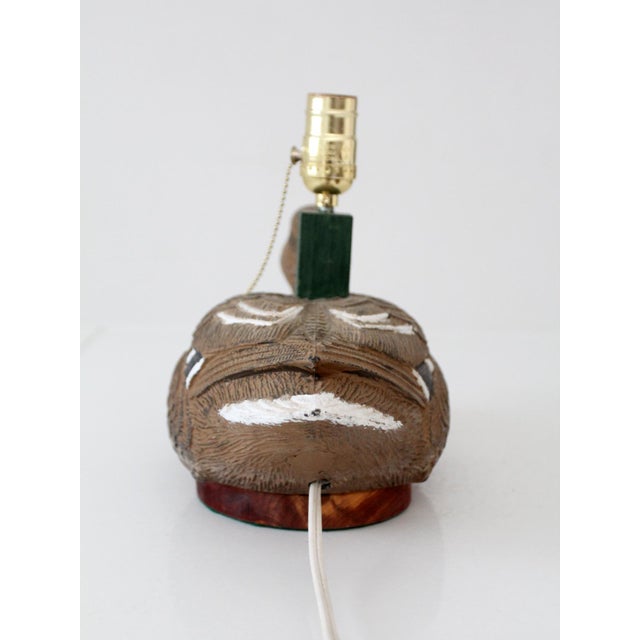 Plastic Vintage Mallard Duck Decoy Table Lamp For Sale - Image 7 of 14