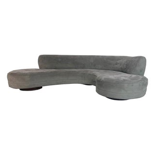 Vladimir Kagan for Directional Serpentine Sofa, 1970s Modernist Design, Usa 1970 For Sale