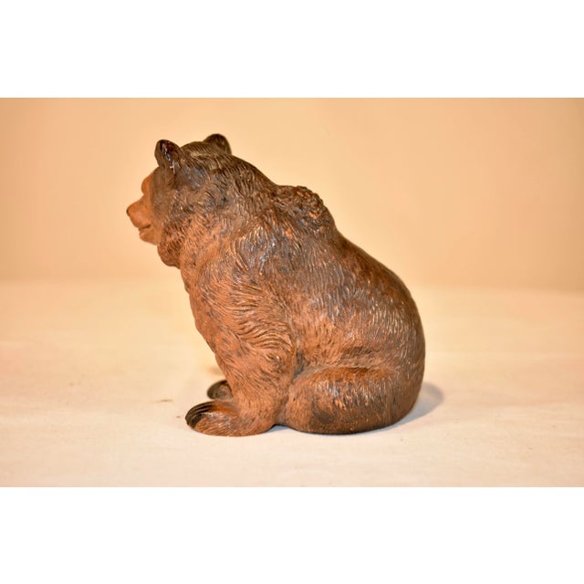 19th Century Austrian Terracotta Bear For Sale - Image 4 of 7