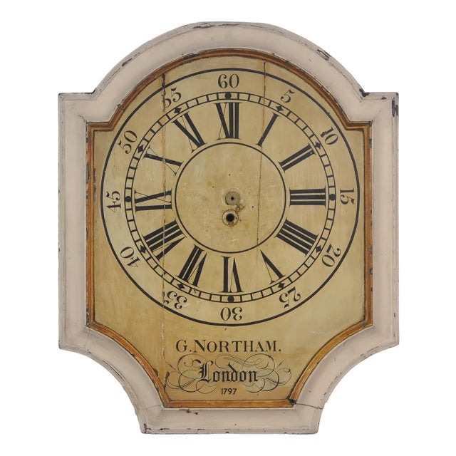 Clock by G. Northam, 1797 For Sale