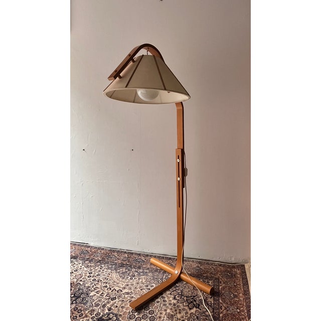Swedish Floor Lamp by Jan Wickelgren for Aneta, 1970s For Sale - Image 4 of 14