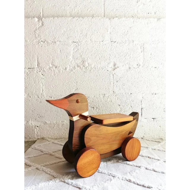 Vintage Children's Running Duck, 1960s For Sale - Image 10 of 10