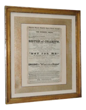 Theatre Royal, English Opera House, Strand "Sisters of Charity" Flyer c.1920s
