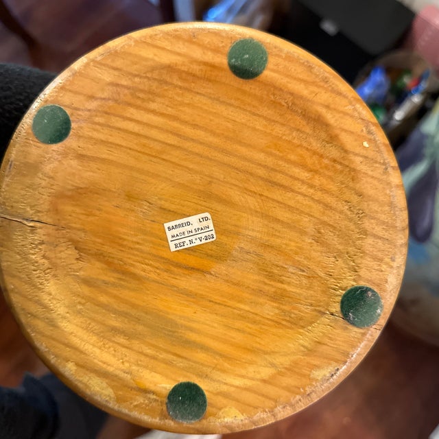 Vintage 1970 Hand Carved Owl Sculputure by Sarrid LTD For Sale - Image 9 of 11