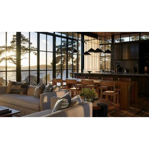 Emily Group of Five Pendant Light in Steel with Dark Bronze Finish by Moss Objects For Sale - Image 9 of 12