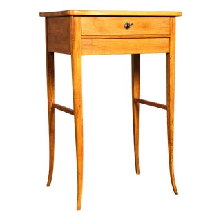 19th Century Biedermeier Sewing Table For Sale