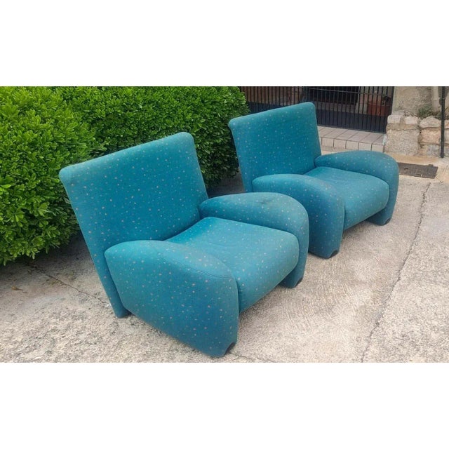 Casina lounge chairs, original condition very comfortable in style of Ray Wilkes. Chairs are original and sign.