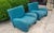 Casina lounge chairs, original condition very comfortable in style of Ray Wilkes. Chairs are original and sign.