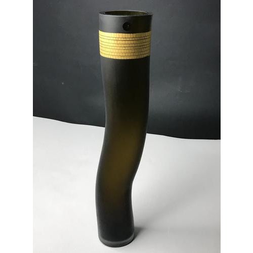 Hand-formed and decorated , the hand, gilded , the gold leaf, made from the famous salviati glassworks, murano island ,...