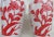 Anchor Hocking Red Birds Cherry Blossoms Milk Glass Vases a Pair For Sale In Miami - Image 6 of 11