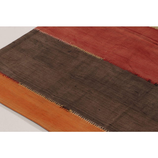 Rug & Kilim Vintage Turkish Patchwork Rug With Multicolor Geometric Design - Rug & Kilim For Sale - Image 4 of 10