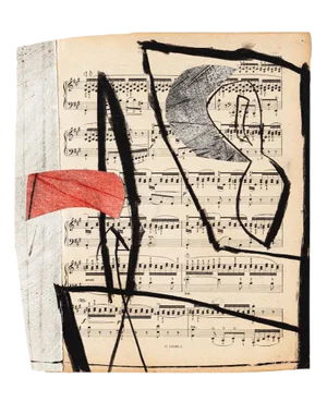 Tommaso Cascella, Musical Notes, 2009, Mixed Media