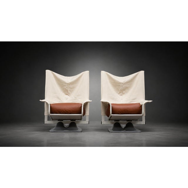 Aeo Armchairs by Paolo Deganello for Cassina, Italy, 1973, Set of 2 For Sale - Image 9 of 9