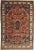 Semi Vintage Hand Knotted Persian Rug For Sale