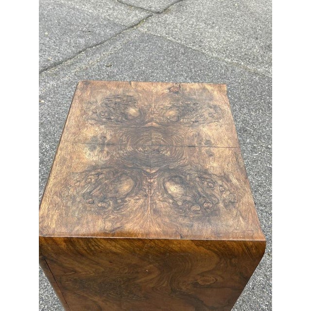 Wood Art Deco Walnut Chest of Drawers from Maurice Adams of London W1 For Sale - Image 7 of 14