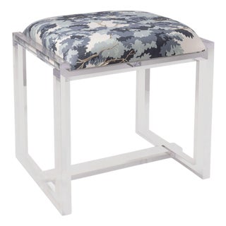 Glencoe Cotswolds Verdure Lucite Bench For Sale