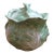 Vintage Mid-Century Modern Fitz & Floyd Lidded Cabbage Majolica Bowl Dish For Sale