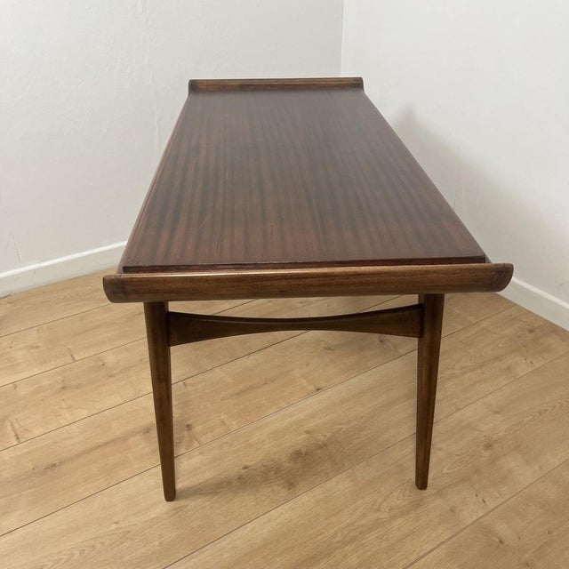 Wood Vintage Scandinavian Danish Teak Coffee Table, 1970s For Sale - Image 7 of 18