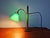 Conical Desk Lamp in Bronze and Green Opaline Glass, 1920s For Sale - Image 15 of 18