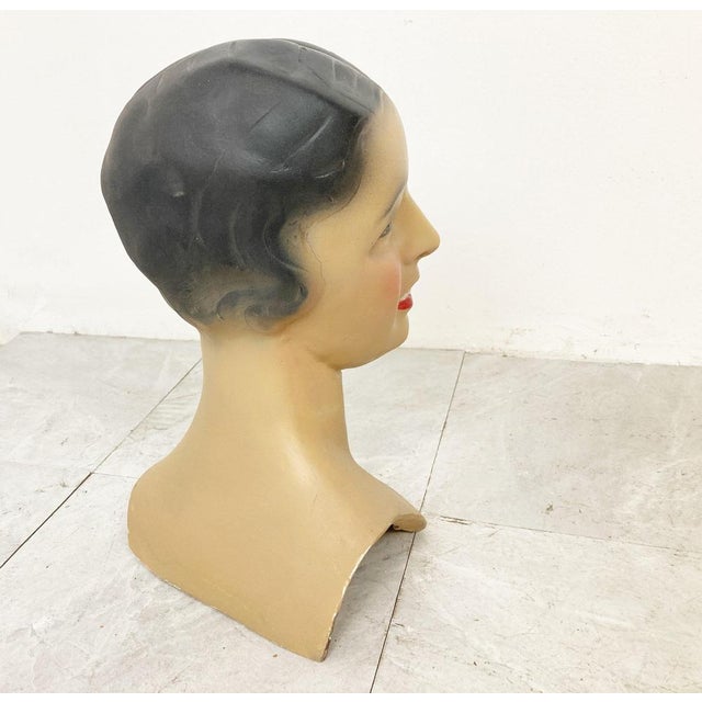 1960s Vintage Female Mannequin Head, 1960s For Sale - Image 5 of 12