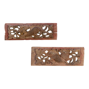 Antique Southeast Asian Rustic Panels