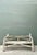 Gray Vintage Faux Bois Concrete Garden Bench For Sale - Image 8 of 13