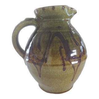 Mid-Century Japanese Studio Pottery Jug For Sale