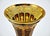 Gold Bohemian Engraved and Gilt Crystal Vase from Egermann, 1970s For Sale - Image 8 of 11