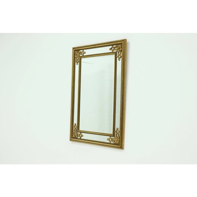 Large Gold-Plated Mirror from Deknudt, Belgium, 1980s For Sale - Image 11 of 11