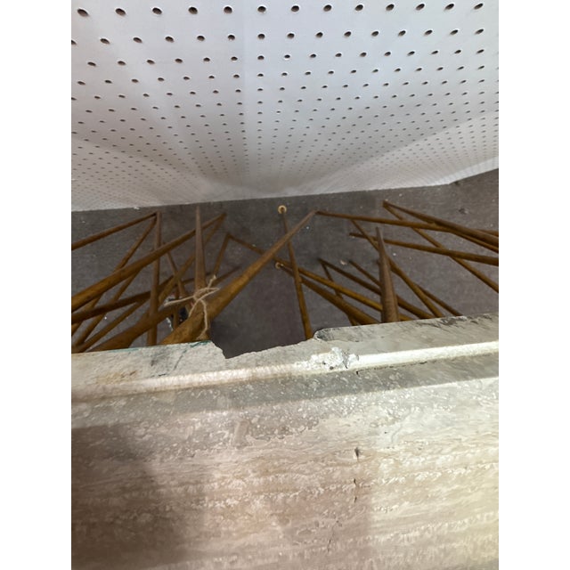 Metal Ambella Magic Wand Gold Leaf Console Table For Sale - Image 7 of 7