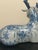 Late 20th Century Thai Blue and White Ceramic Deer For Sale - Image 17 of 18
